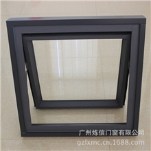 厂家直供高品质高质量铝合金门窗铝合金窗上悬窗配套外框窗