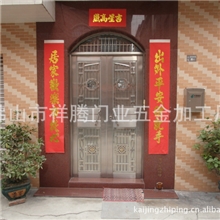 不锈钢门304佛山门厂四开大门批发