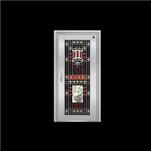 供应精品不锈钢门非标门防盗门JL-525六类花