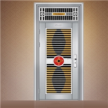 佛山厂家供应优质304不锈钢门防盗门进户大门工程不锈钢门