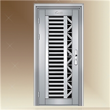 朗帝名门供应不十大品牌不锈钢单门子母门锈钢防盗门农村大门