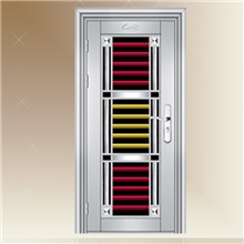 供应全新的不锈钢家用大门住宅小区大门LD-8152六类花