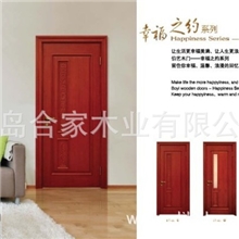 套装门木饰面实木门实木复合门青岛木门厂实木门价格
