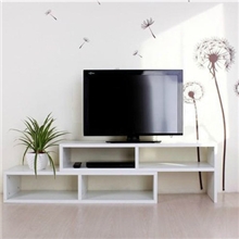 科迈家具伸缩电视柜简约视听白色电视柜多色可选特价