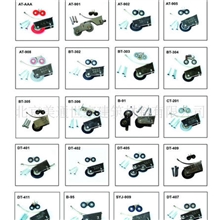 供应移门配件隔墙配件