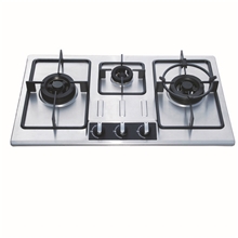 嵊州市雅蒂欧三眼燃气灶煤气灶嵌入式天然气液化气双灶台式灶具