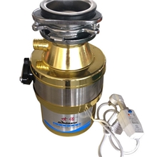 只需轻轻一按，粉碎物顺下水道冲走垃圾处理器，世诺垃圾处理器厂