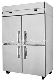 长期销售四门双机双温冰箱银都经济款JBL0542冰箱