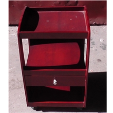 【厂家特价批发美容84110推车】定做各种实木美容推车及美容凳