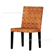 订做藤家具餐椅酒店餐椅实木餐椅藤编餐椅餐椅批发手工打做