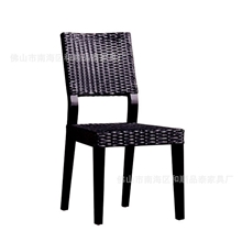 供应酒店藤家具饭厅餐椅订做餐椅实木餐椅手工编织