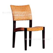 专业订做藤家具藤编餐椅酒店餐椅餐厅餐椅中式风格