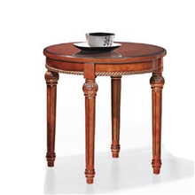 中式实木茶几电话圆几橡木茶几佛山顺德厂家直销