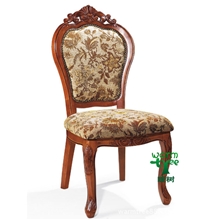 暖树家具厂家直销欧式餐椅实木/橡木咖啡椅美式家具