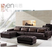 尚恩沙发，时尚简约真皮沙发，SIEN尚恩1153