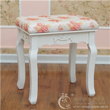 韩式家具梳妆凳化妆凳田园小凳子实木坐具妆凳现货NB024