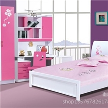 南康家具厂家直销彩色烤漆儿童床特惠价490元1.5米/1.2米田园631#