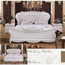 厂家直供批发实木床实木床1.8米大床A806#(软靠)实木床