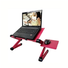 批发供应铝合金床上笔记本电脑桌可折叠便携式电脑桌一件代发