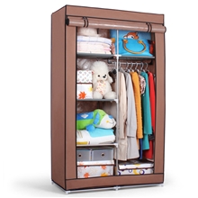 亿银批发ＨＸＪ-105ＮＴ加厚淋膜无纺布简易布衣柜