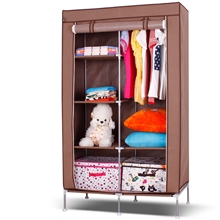 亿银批发包邮经典无纺布布衣柜简易衣柜柜子