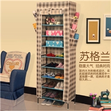 简惠10层鞋柜防尘鞋柜简易鞋架宜家组合鞋柜收纳储鞋柜批发销售