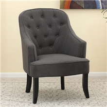 美式布艺复古风格带拉扣咖啡厅酒店椅子坐感舒适现货销售