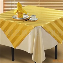 供应各类提花剪花促销用台布桌布