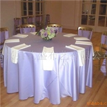 供应绍兴全涤/全棉酒店宴会桌布台布