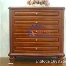 厂家直销批发现代时尚简约法式、百搭风格樱桃实木五斗柜