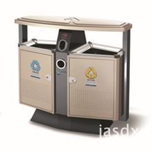供应不锈钢、钢木制品垃圾桶