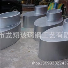 厂家批发玻璃钢外贸花盆玻璃钢商场美陈装饰花盆