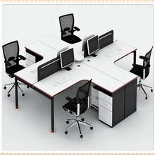 厂家专业生产批发销售定做4人组合屏风桌职员办公台