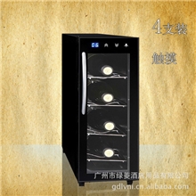 绿菱4支装电子红酒柜半导体红酒柜恒温红酒柜广州酒柜厂家