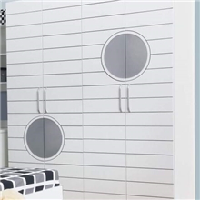 儿童成人四门衣柜BL801儿童套房家具四门衣柜卧室四门衣柜