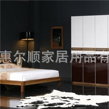 供应板式卧室家具床现代卧室家具板式家具床MDF家具