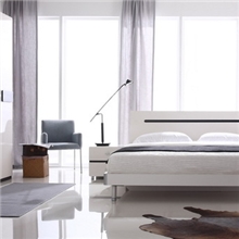 供应现代板式套房家具亮光成套家具MDF亮光家具床板式套房