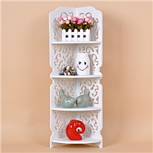 宜家四层转角置物架鞋层架花架卧室卫浴转角架