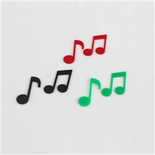 【淘宝热卖】立体墙贴厂家幼儿园墙贴3d音乐音符可移除墙贴批发