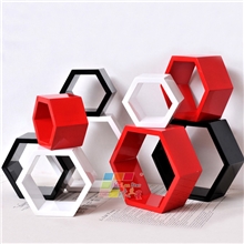 创意格子批发创意家居装饰创意壁柜六边形壁柜墙饰厂家直销