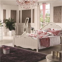 新款韩式家具套房家具卧室双人床/衣柜/床头柜/书台/青少年床833#