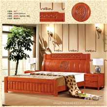 全实木床083#实木大款实木床系列南康床全实木床木床