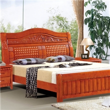生产直销松木床实木床809#实木床系列美观大方