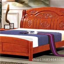 南康家具实木床橡木床厂家直销088#松木床双人床单人床