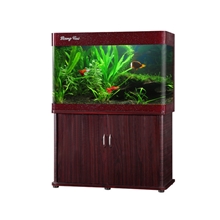 东莞亮彩水族厂家直销小弯缸鱼缸批发水族箱观赏鱼缸水草缸