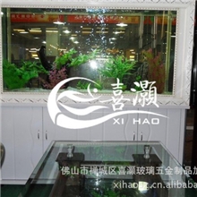 喜灏水族鱼缸水族箱/生态鱼缸/鱼缸屏风隔断/1.2米屏风鱼缸