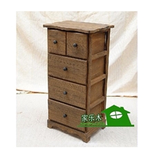木质工艺口木质收纳柜子精美烧色实木收纳柜客厅柜床头柜