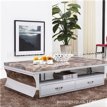 客厅家具茶几大理石茶几不锈钢茶几专业生产不锈钢家具