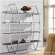 奥腾家具书架不锈钢书柜儿童书架不锈钢家具