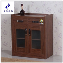 现代中式简约时尚家具北欧乌金木色餐边柜碗柜酒柜批发团购